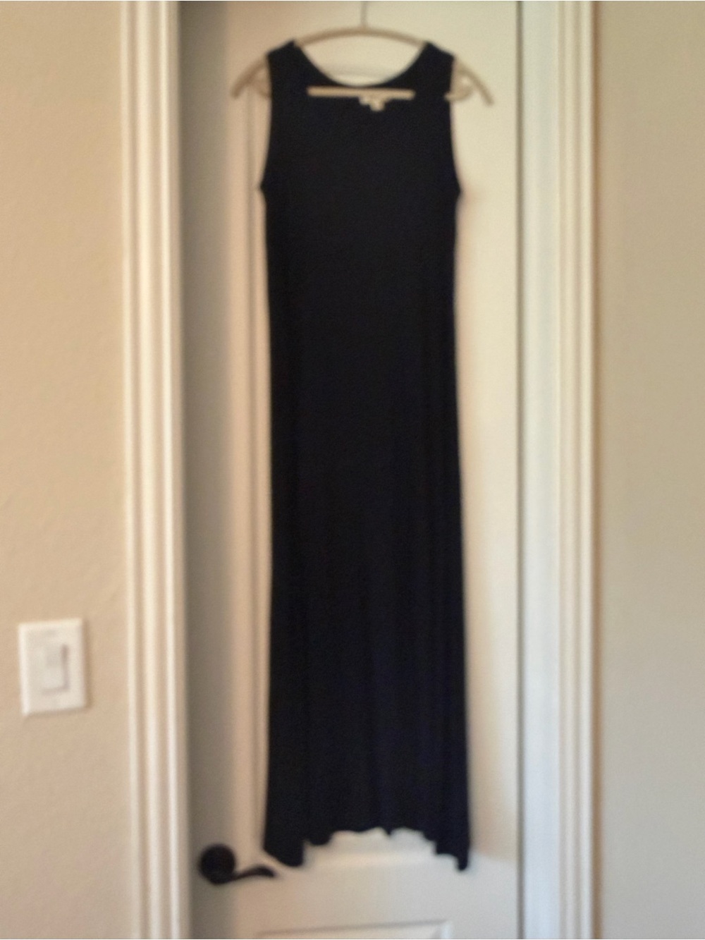Style & Co. Black Sleeveless Maxi Dress